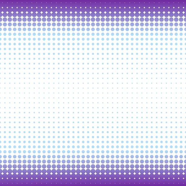 抽象的半色调点缀图案 点缀梯度半色调矢量插图 蓝色和紫色的白色 海报模板 — 图库矢量图片
