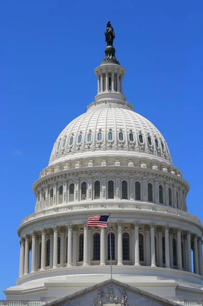 Abd Ulusal Meclisi Washington Bir Amerikan Simgesi Birleşik Devletler Kongre — Stok fotoğraf