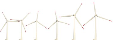 eco güç Rüzgar türbinleri altı grup