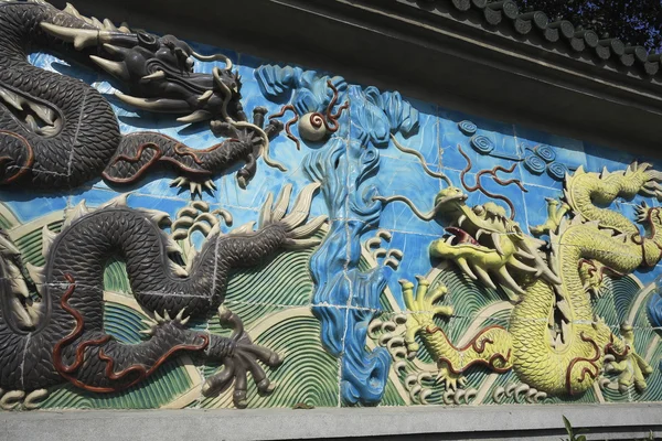 Chinese dragon of ancient ceramics