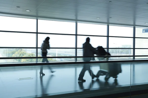 Passageiro no aeroporto — Fotografia de Stock