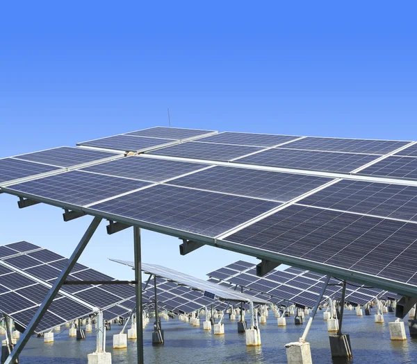 Industrial photovoltaic installation — Stock Photo, Image