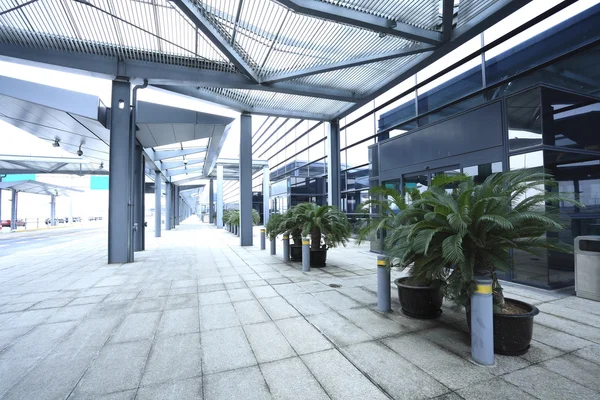 Image of windows in morden office building — Stock Photo, Image