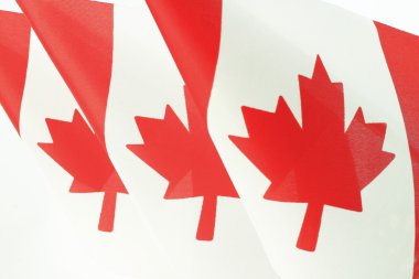 Üç Kanada bayrakları sırası