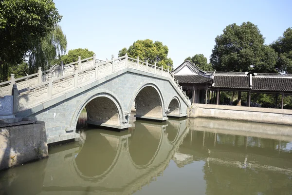 Puente viejo chino — Foto de Stock