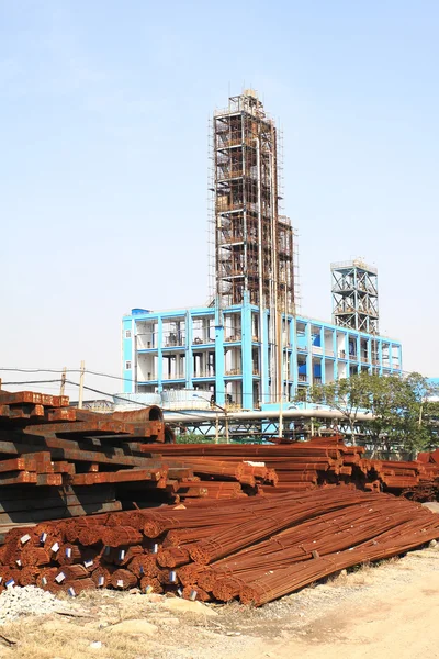 Steel Iron warehouse — Stock Photo, Image