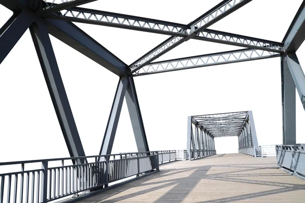 De stad van ijzeren brug — Stockfoto