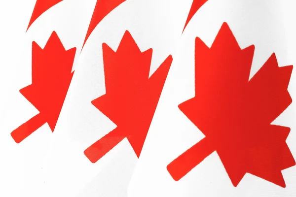 Banderas de Canadá — Foto de Stock