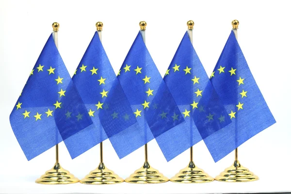 Drapeaux de l'UE — Photo