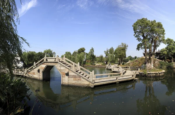 Puente viejo chino — Foto de Stock