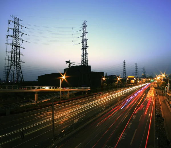 Autobahnverkehr — Stockfoto