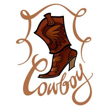 Cowboy vector