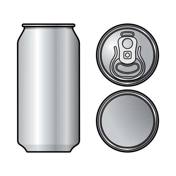 Aluminium Can — Stock Vector