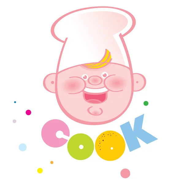 Funny cook — Stock Vector