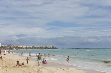 plaj sahneleri ile cancun