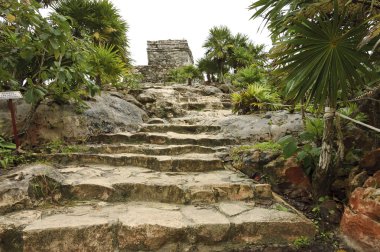 Merdivenler tapınağa tulum Rüzgar,