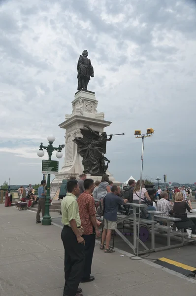 Quebec city kutlama — Stok fotoğraf