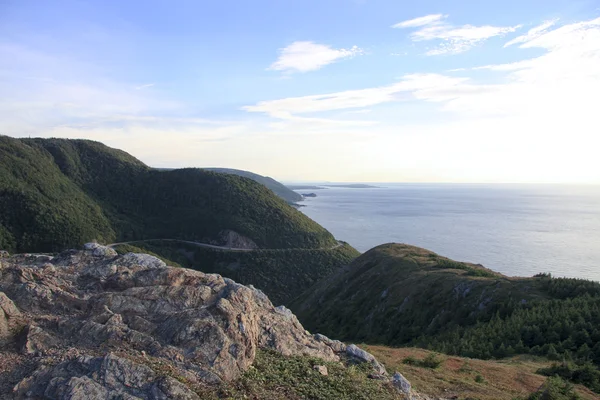 Cape Breton vista panorâmica do oceano — Fotografia de Stock