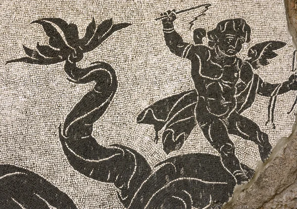 Detalhes do mosaico de Caracalla — Fotografia de Stock