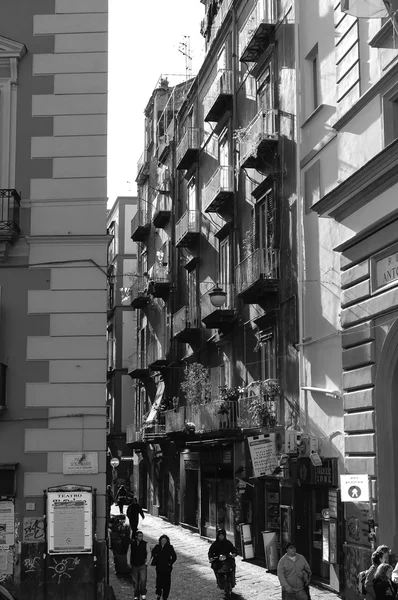 ナポリ通り場面 — ストック写真