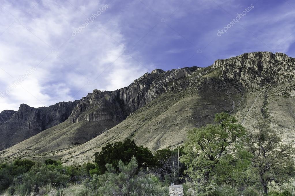 Guadalupe mountains bildandet — Stockfotografi © Pierdelune 44104759