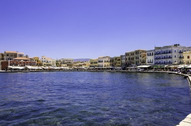 Hanya liman manzaralı görünüm