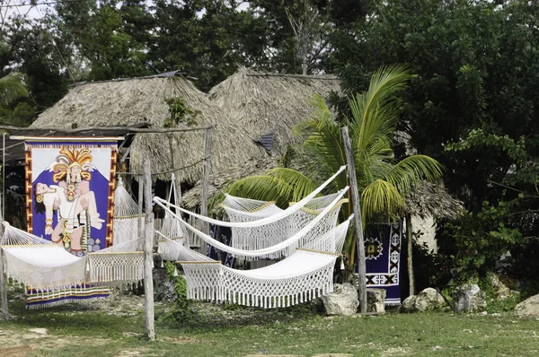 White mayan hammock — Stock Photo, Image