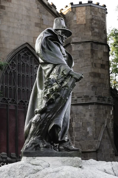 Statue of founding father of Salem City — Stock Photo, Image