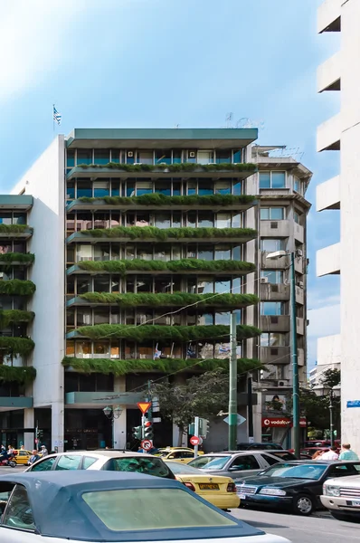 Ecological apartment building — Stock Photo, Image