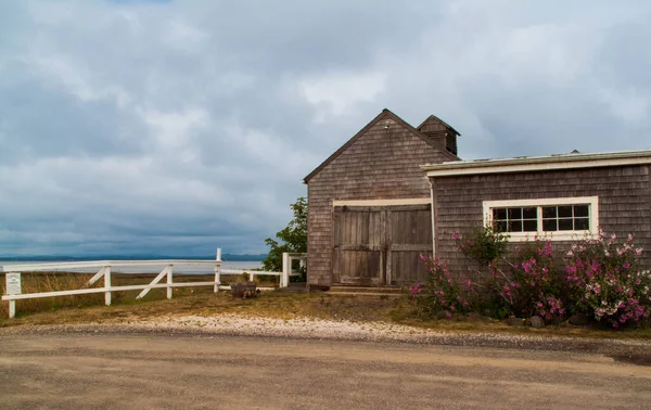 Old Sea Farms Oysterville Sea Washington State — Zdjęcie stockowe