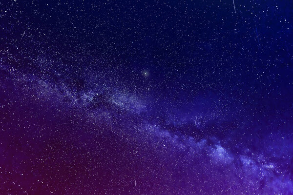 Галактика Млечный Путь со звездами и космической пылью во Вселенной