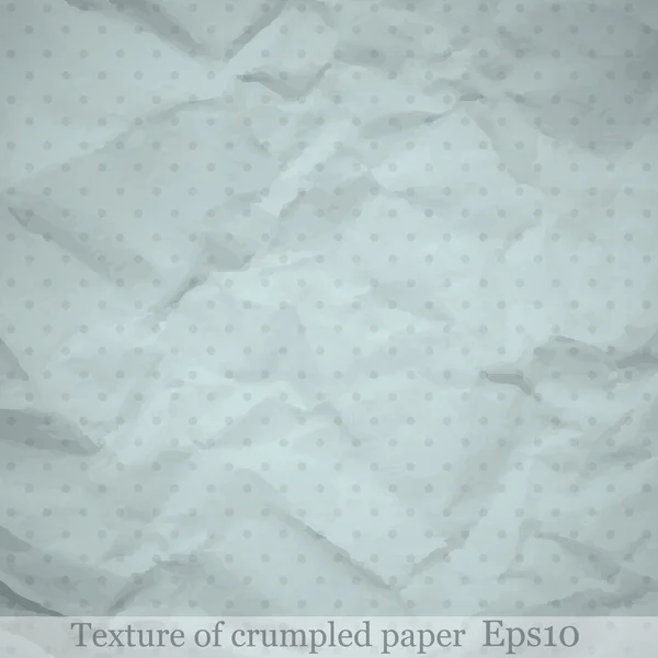 Текстура скомканной бумаги — стоковый вектор
