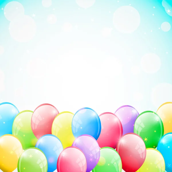 Balloons background — Stock Vector