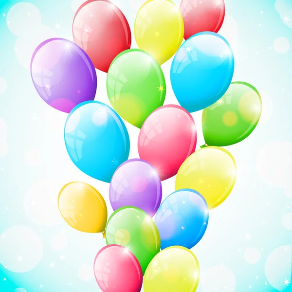 Luftballons — Stockvektor