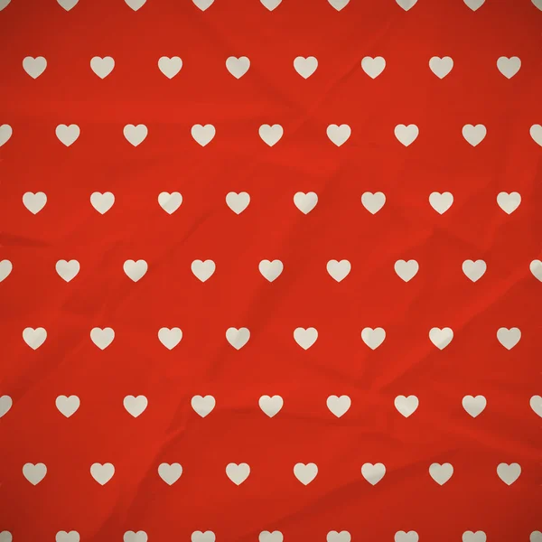 Fondo sin costura del corazón — Vector de stock