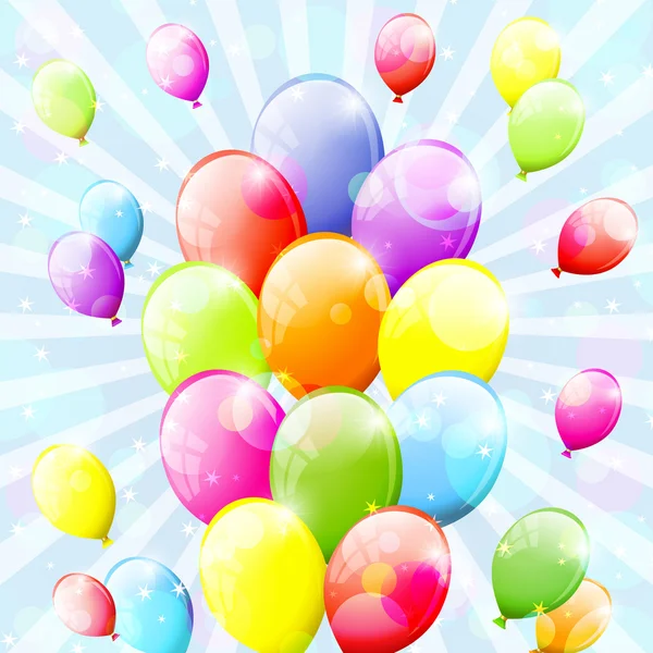 Ballons Contexte — Image vectorielle