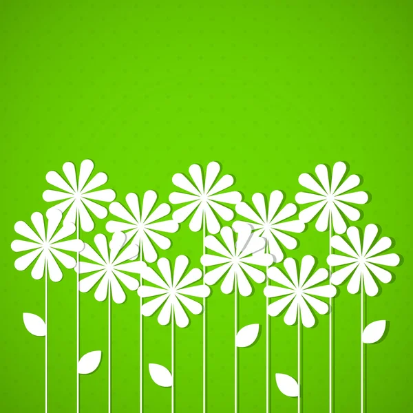 Bloemen achtergrond — Stockvector