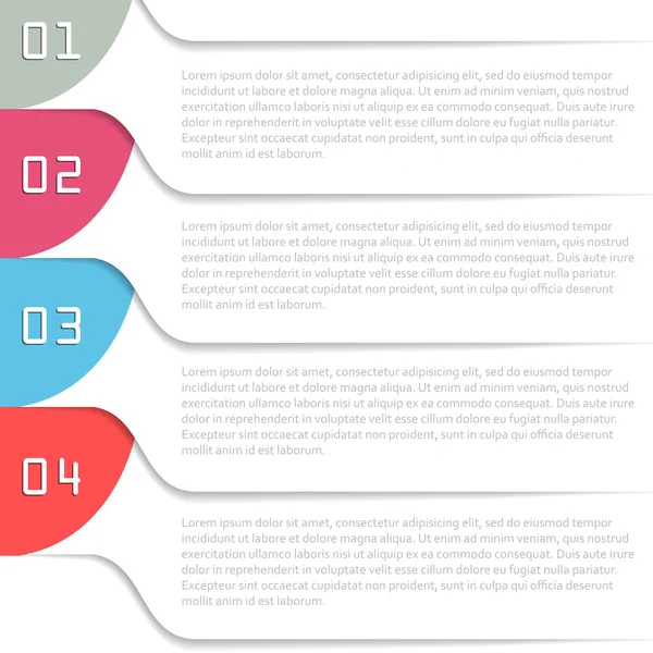 Plantilla infográfica — Archivo Imágenes Vectoriales