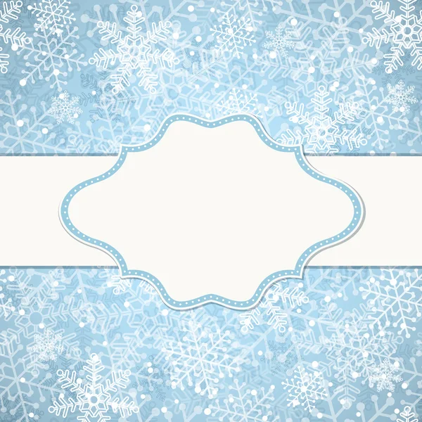 Kerstmis frame — Stockvector