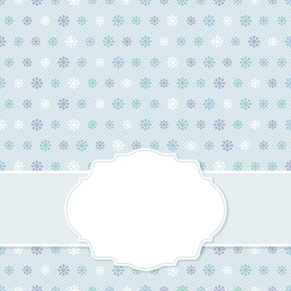 Christmas frame — Stock Vector