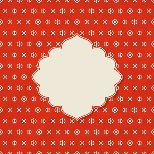 Christmas Frame — Stock Vector