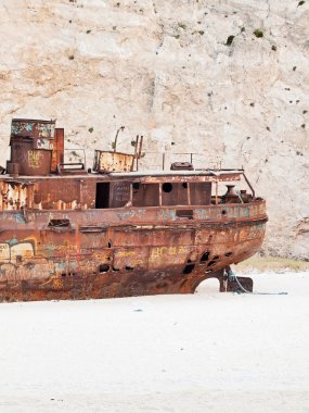 batık gemi zante Beach