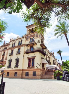 Seville, Endülüs, İspanya 'daki saray