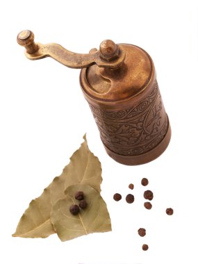 Beyaz arka plan üzerinde izole pepperbox