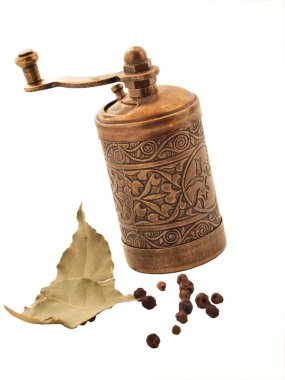 Beyaz arka plan üzerinde izole pepperbox