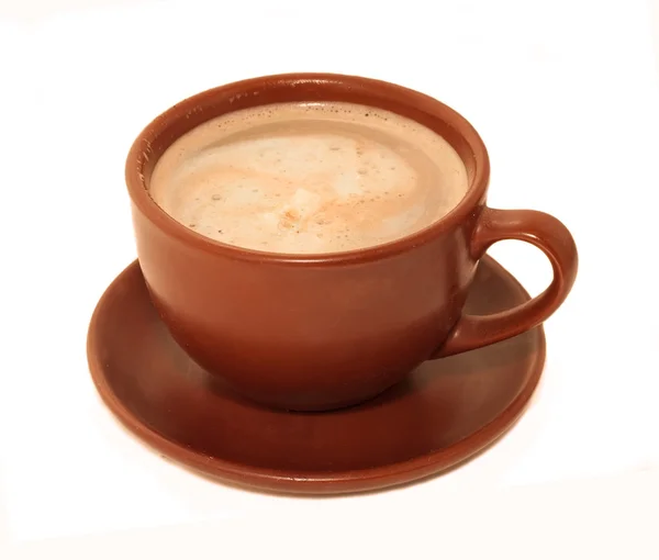 Bir fincan cappuccino kahve.