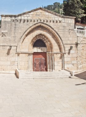 Meryem, İsa'nın annesi mezarı. Jerusalem, İsrail.