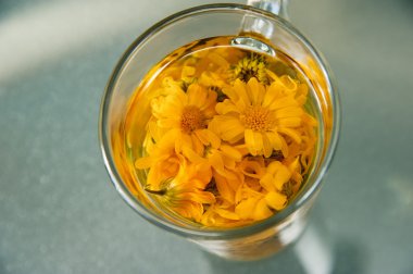 kadife çiçeği çay