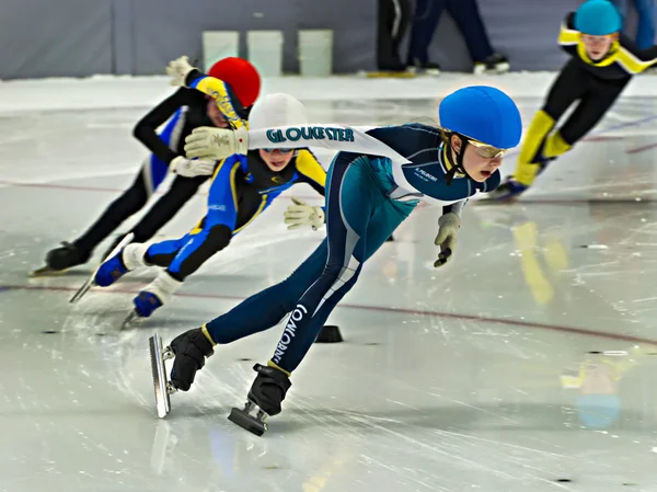 Speed Skating — Stock Photo, Image