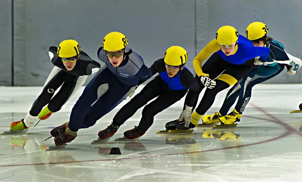 Patinação Velocidade — Fotografia de Stock